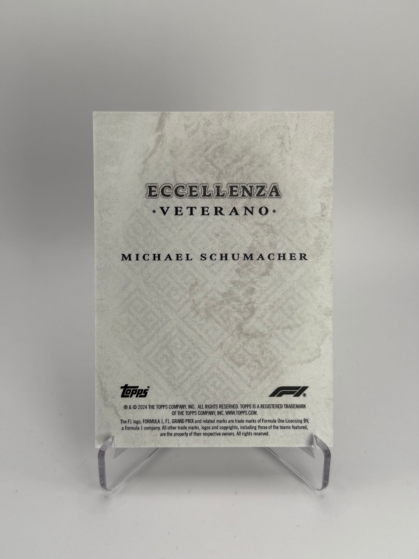 Eccellenza 2024 Michael Schuhmacher (Veterano)