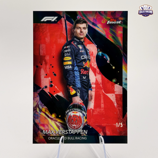 F1 Finest 2025 Max Verstappen (Uncommon Driver Number Match 01/05)