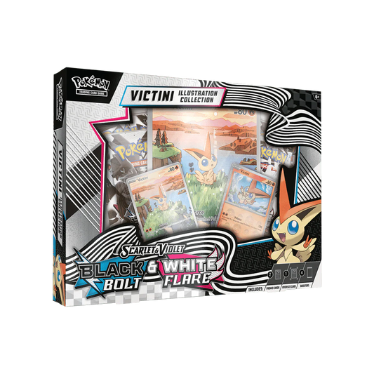 Pokémon Black Bolt & White Flare Victini Illustration Collection