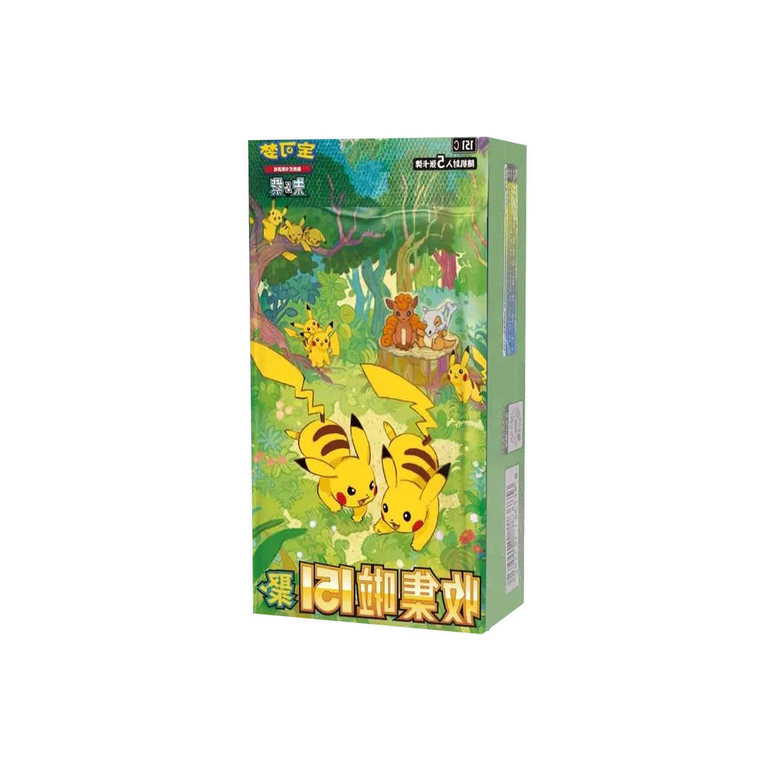 Pokémon Collect 151 Gathering Simplified Chinese Display