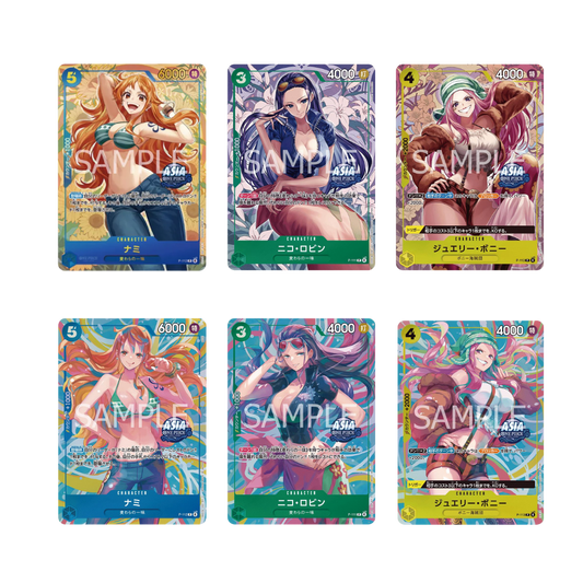 One Piece Asia Tin Vol 2. Full Set