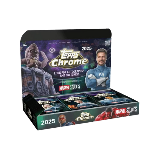 Topps Marvel Studios Chrome 2025 Hobby Box