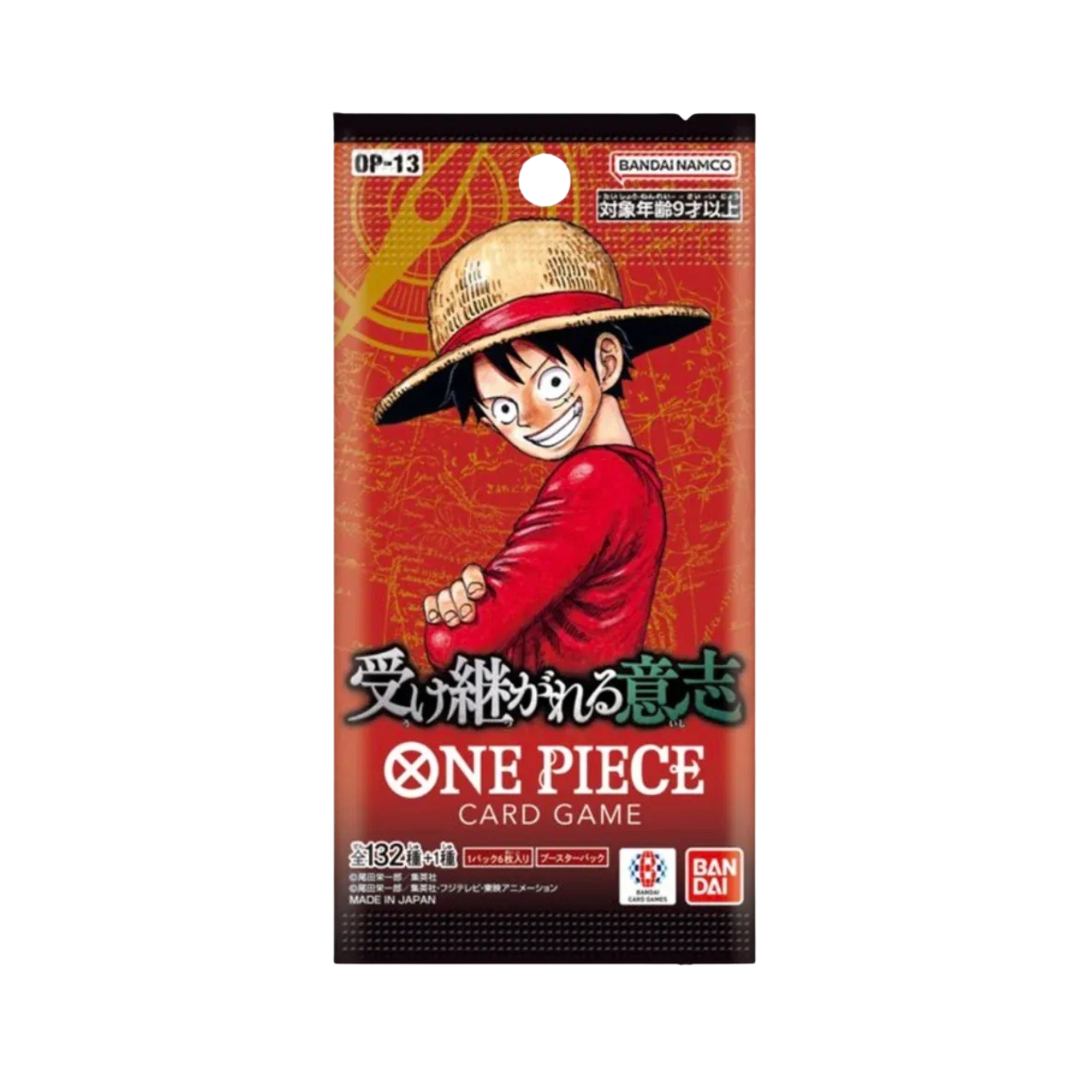 One Piece OP-13 "Carrying On His Will" Booster Pack