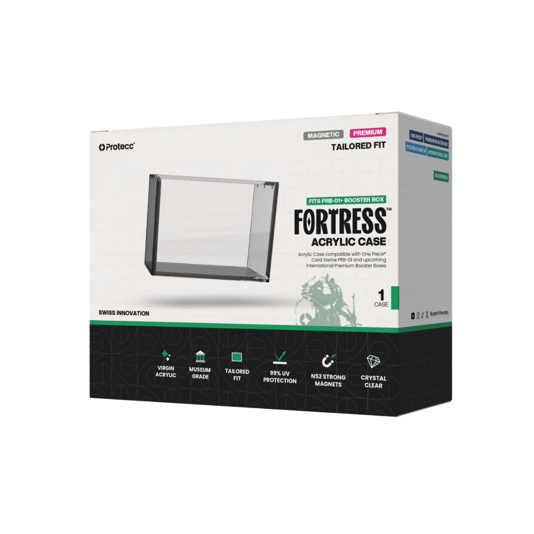 Protecc Fortress One Piece Booster Box Acryl Case [PRB-01]
