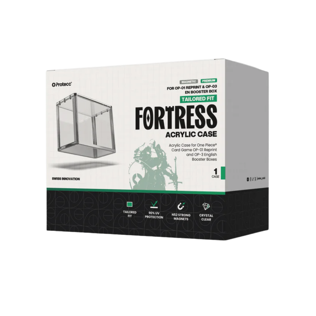 Protecc Fortress One Piece Acryl Case [OP-01 Reprint and OP-03]