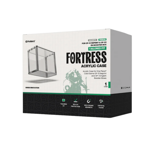 Protecc Fortress One Piece Acryl Case [OP-01 Reprint and OP-03]
