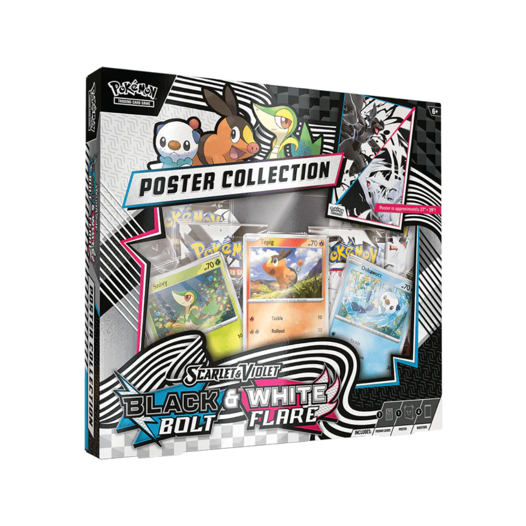 Pokémon Black Bolt & White Flare Poster Collection