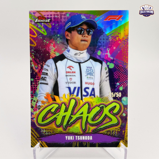 F1 Finest 2024 Yuki Tsunoda (Chaos Insert 15/50)