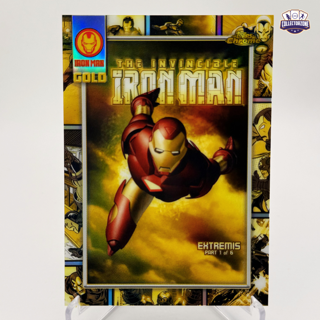 Marvel Chrome 2025 The Invincible Iron Man Gold Card (2004)